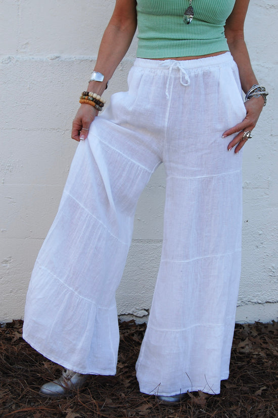 The Nelly Pants in White