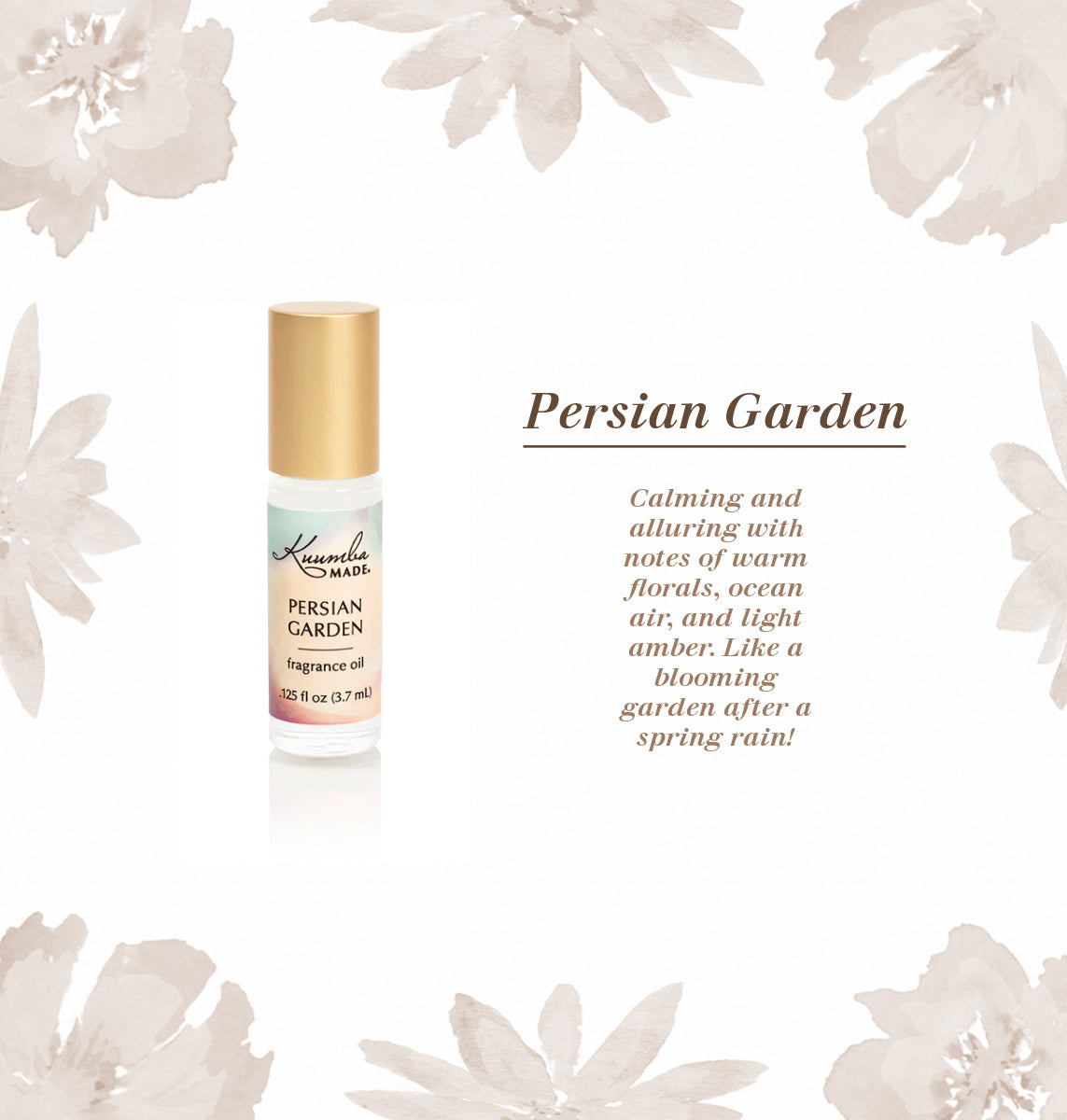 Persian Garden Kuumba Made Vanilla Bean Kuumba Fragrance Oils