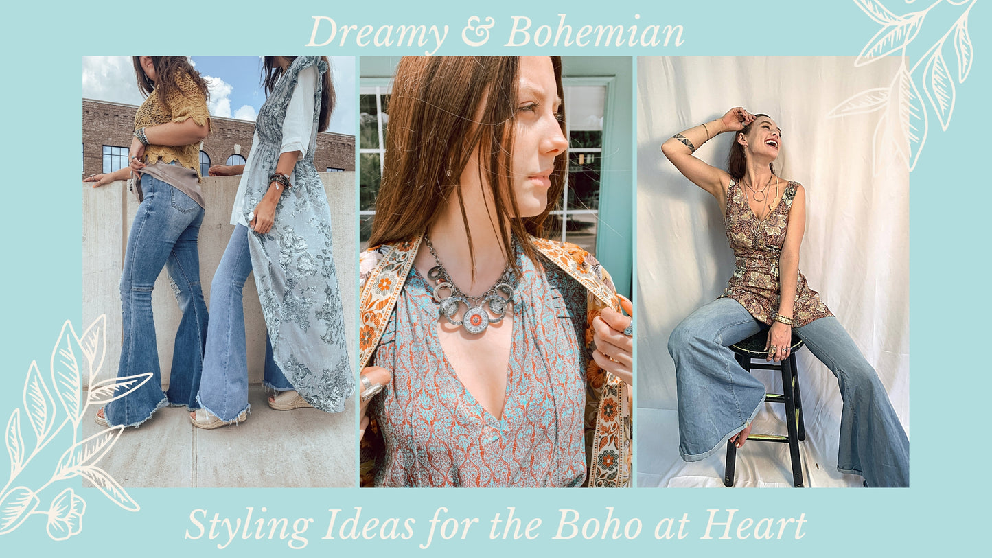 Summer Bohemian Inspo Lookbook ft. bohemian fashions and handmade ...