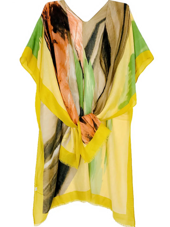 The Astrid Kimono in Mustard