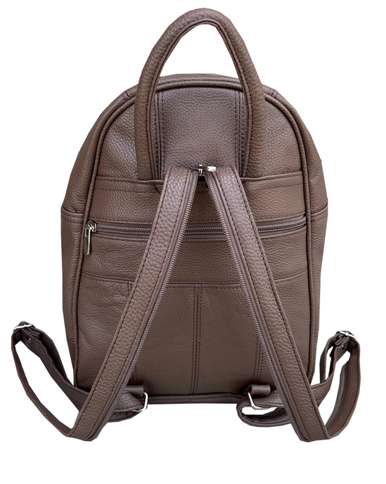 Candi Cowhide Leather Backpack