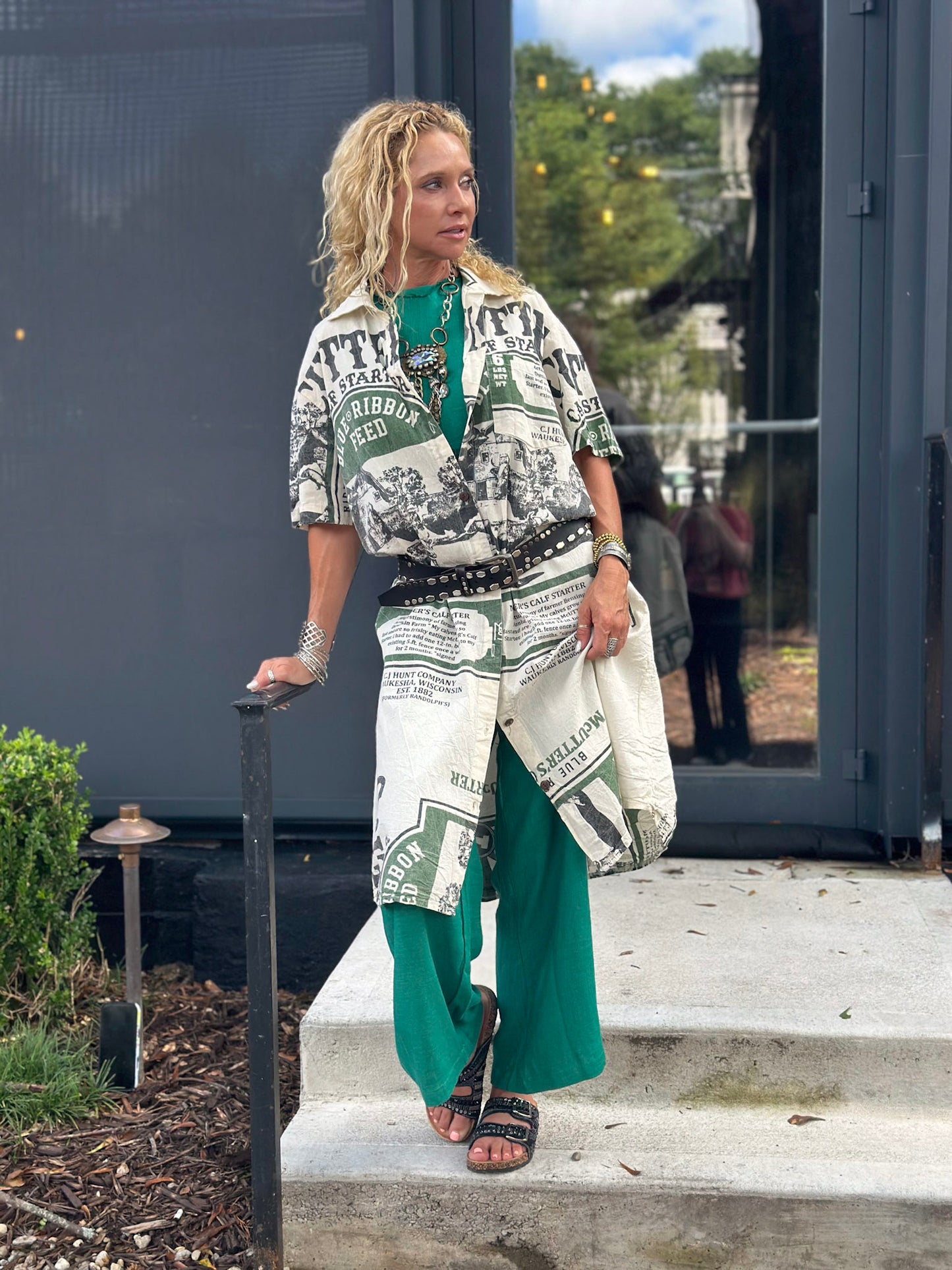 Vintage T-Shirt Dress in McCutter's Cow