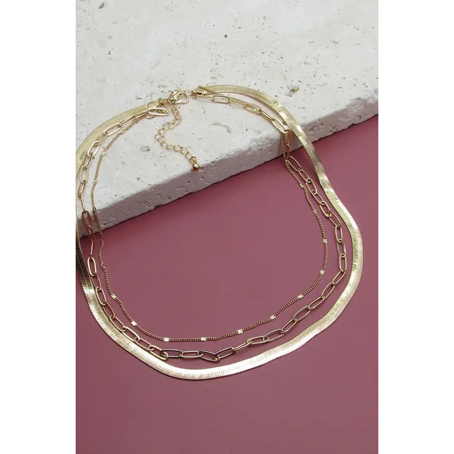 Snake Link Chain Necklace
