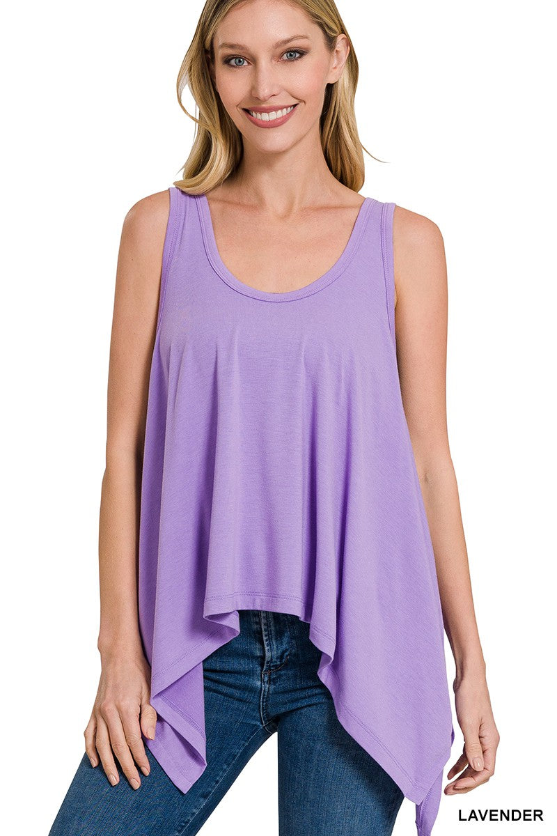 The Delphi Top in Lavender