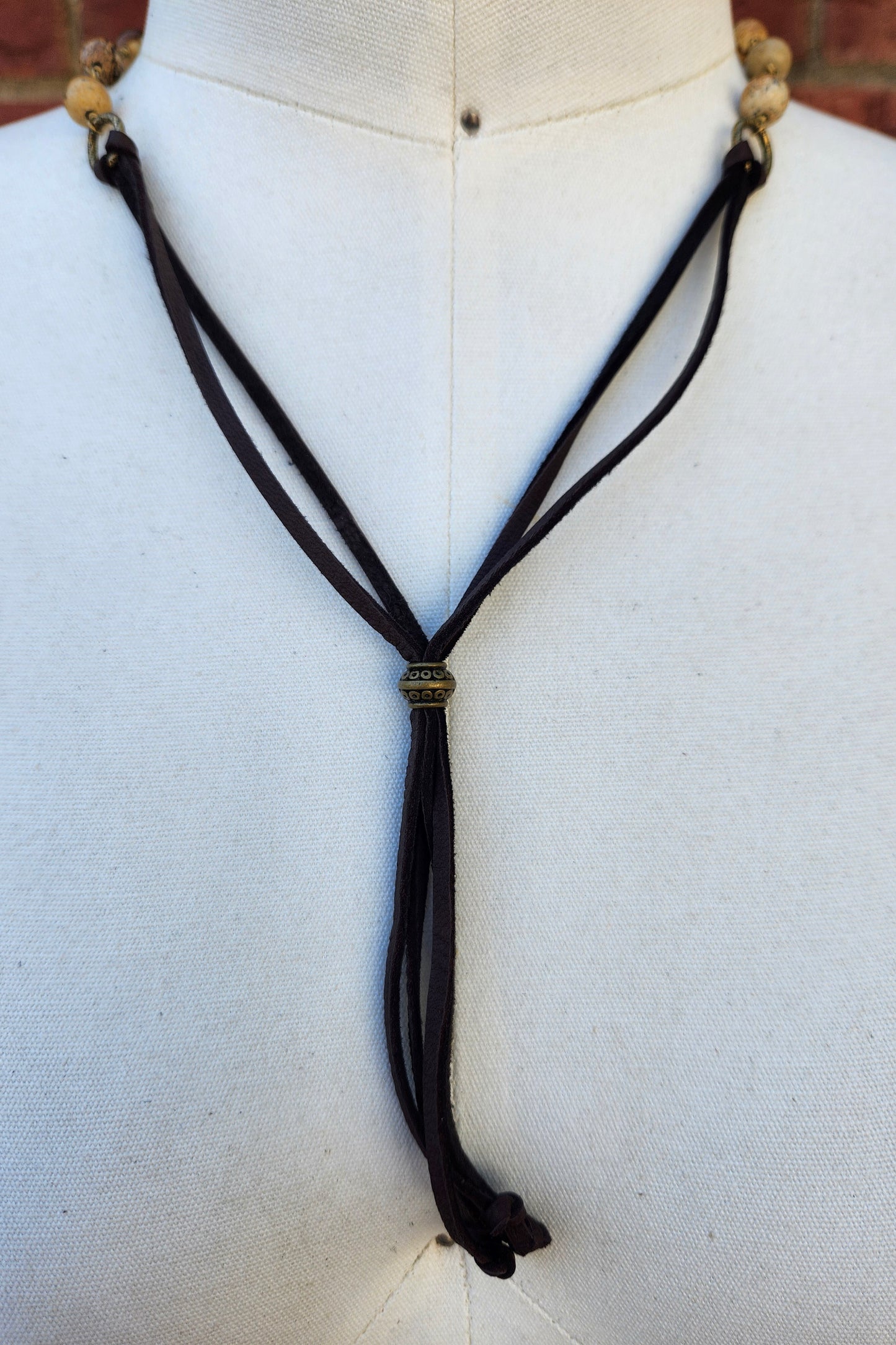 One of a Kind: Bone Spike Necklace