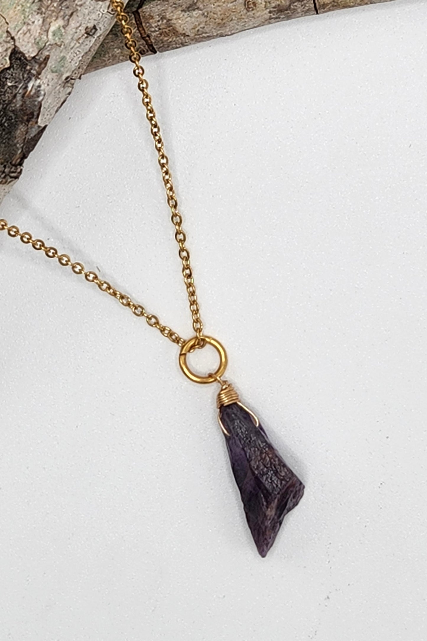 Amethyst Charm