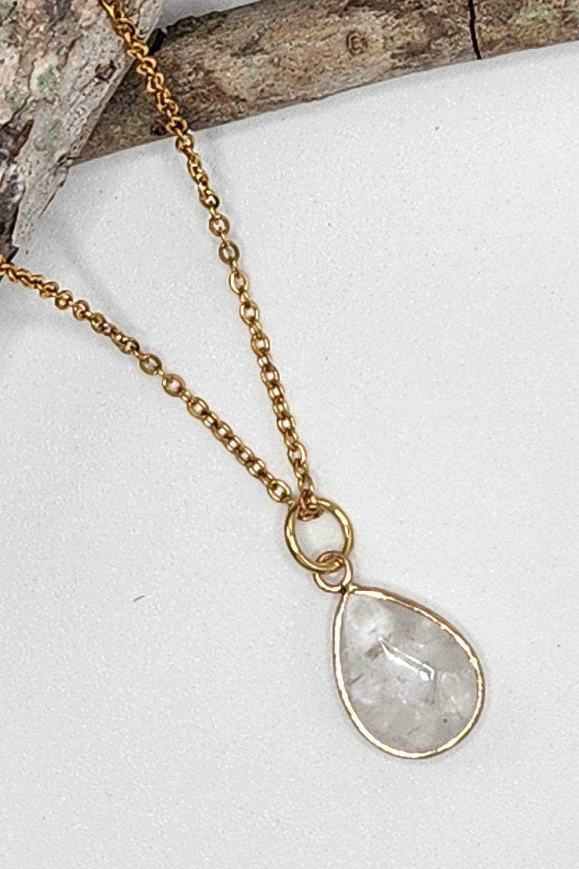 Tear Drop Gem Charm