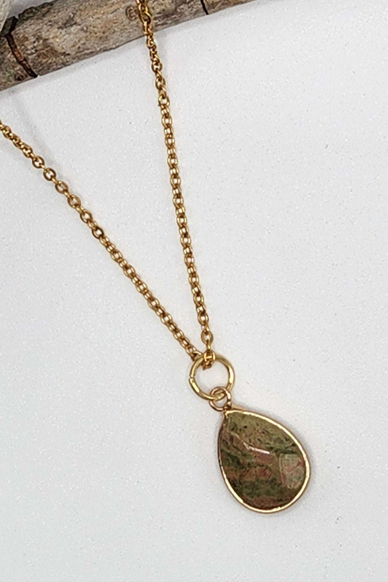 Tear Drop Gem Charm