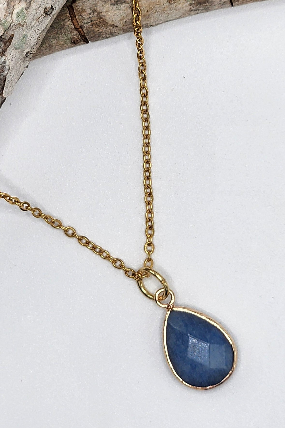 Tear Drop Gem Charm