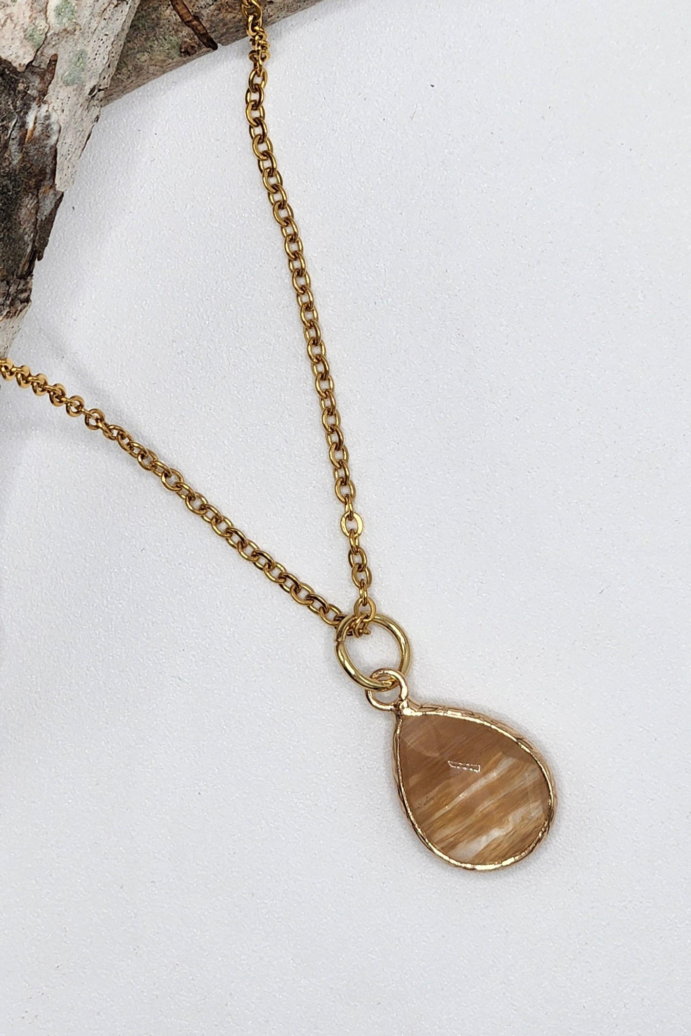 Tear Drop Gem Charm