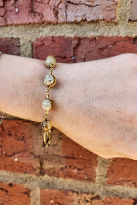 One of a Kind: Bead Stack Bracelet
