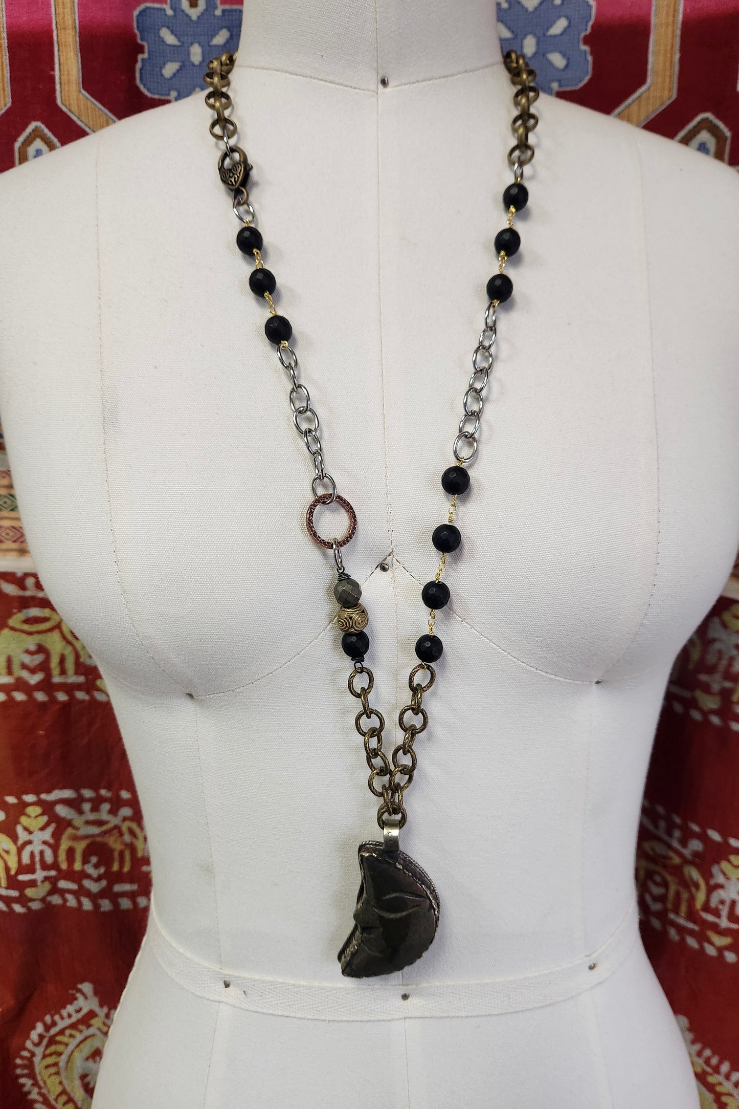 One of a Kind: Dark Side Of The Moon Necklace
