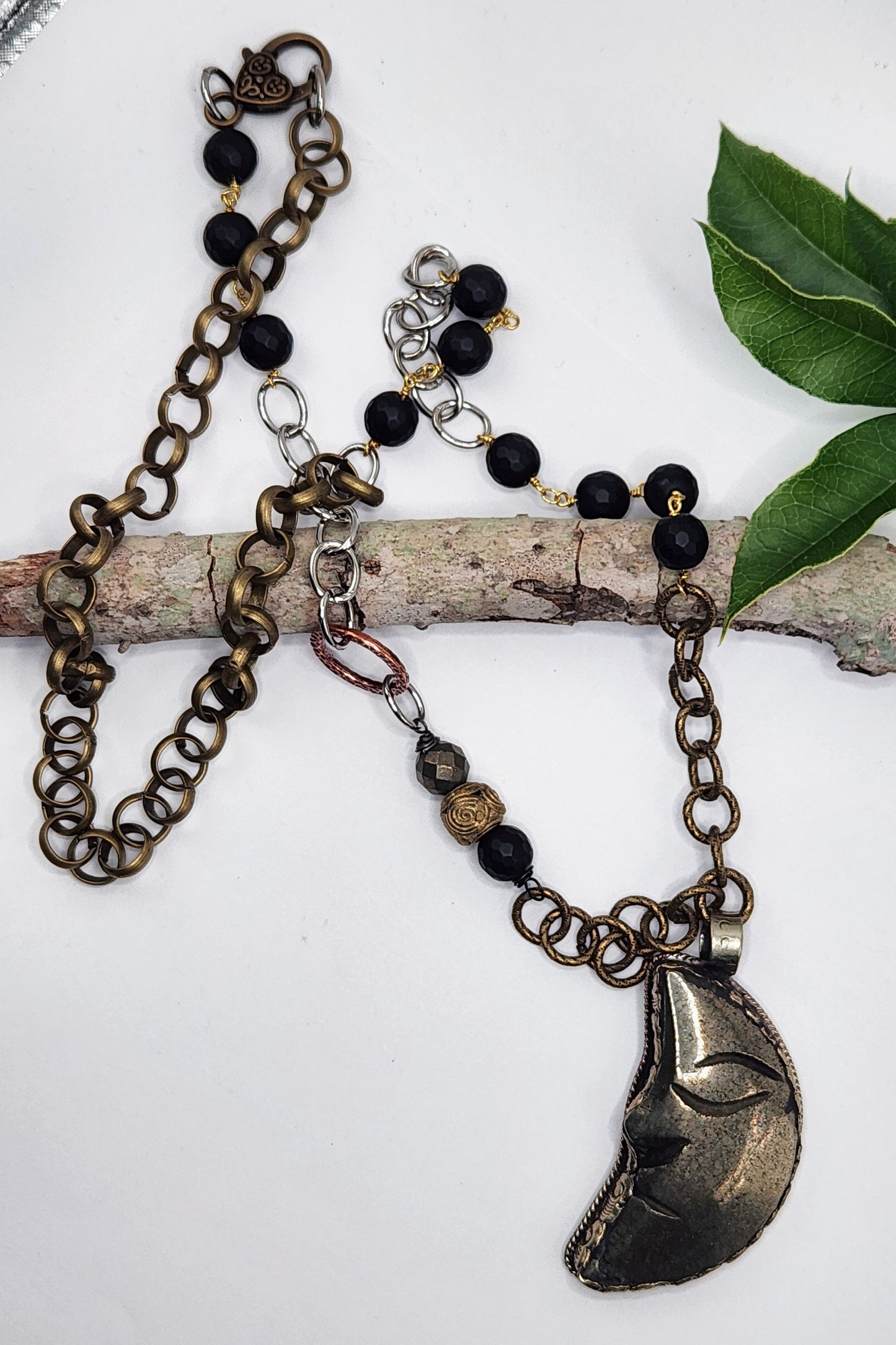 One of a Kind: Dark Side Of The Moon Necklace