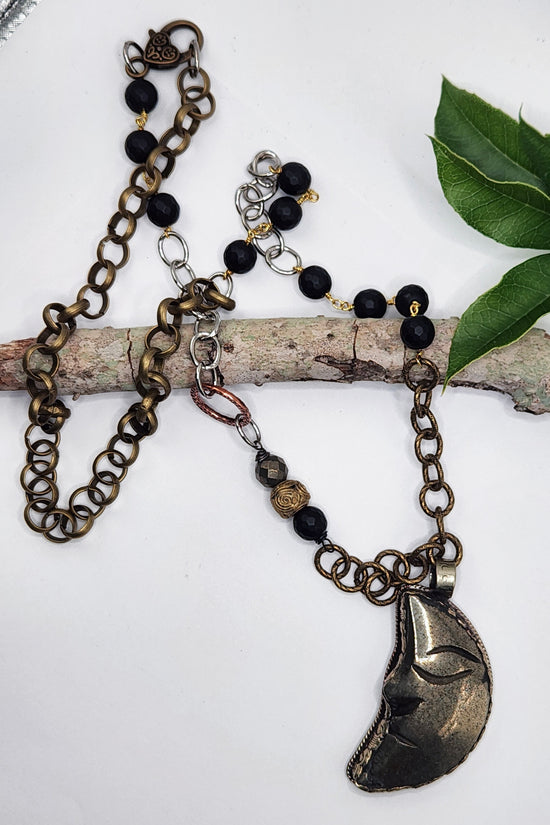 One of a Kind: Dark Side Of The Moon Necklace