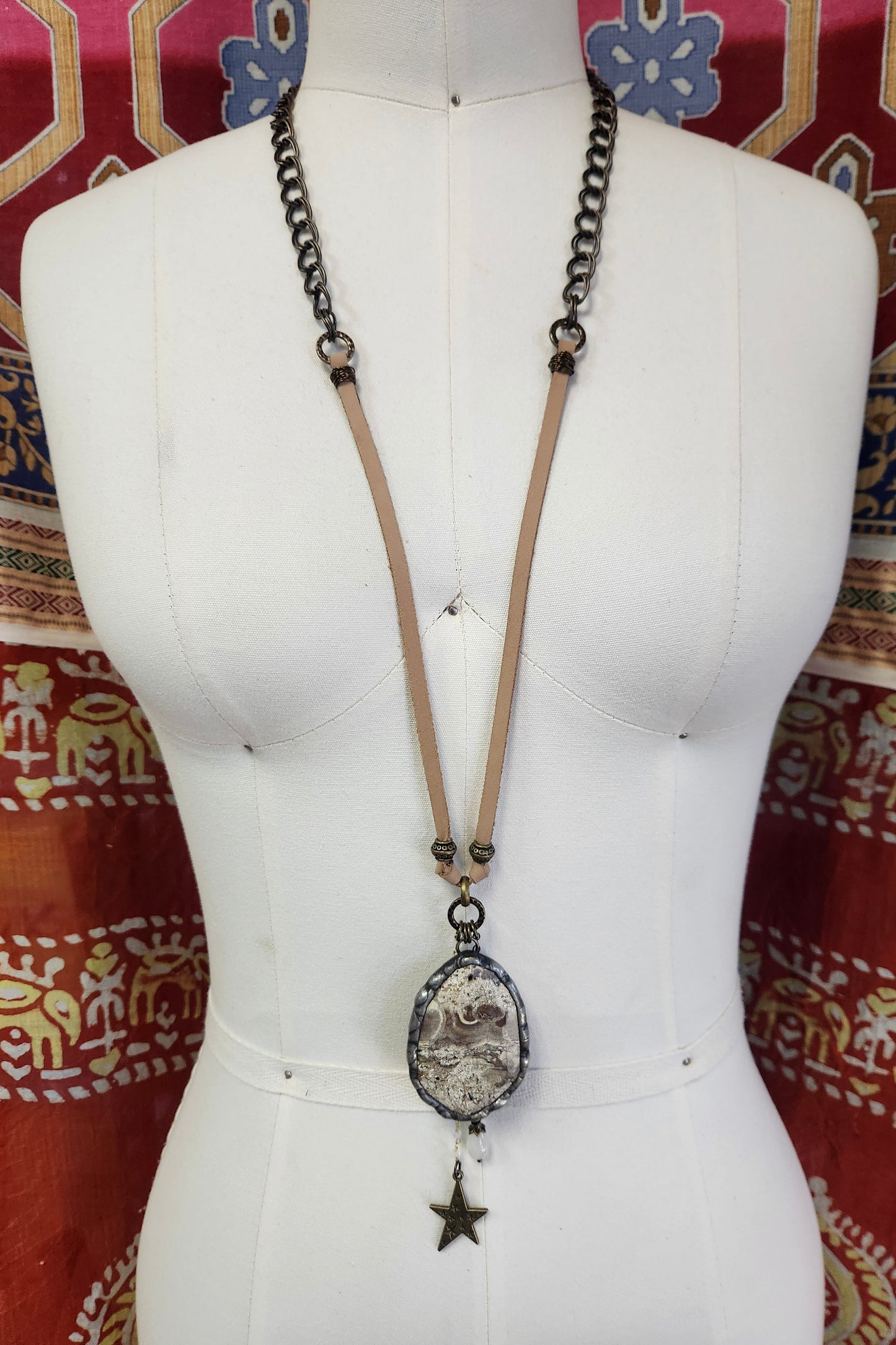 One of a Kind: Star Drop Statement Necklace