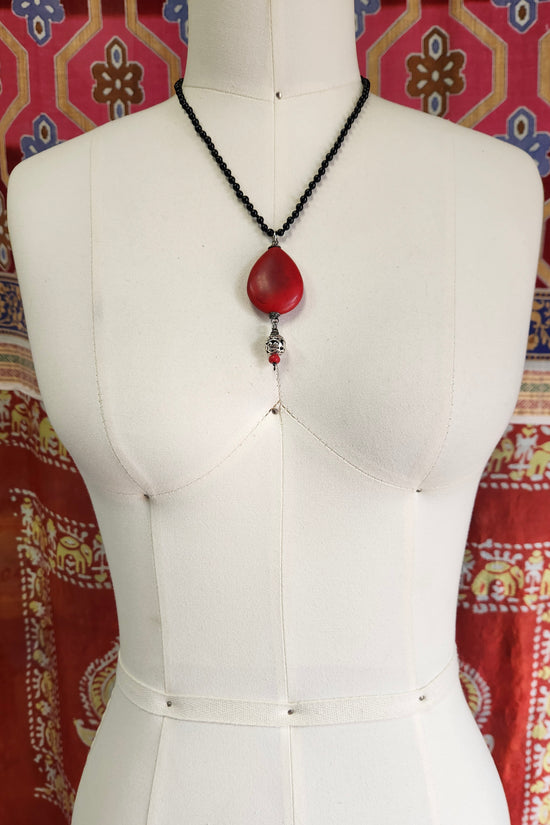 One of a Kind: Red Jasper Statement Necklace