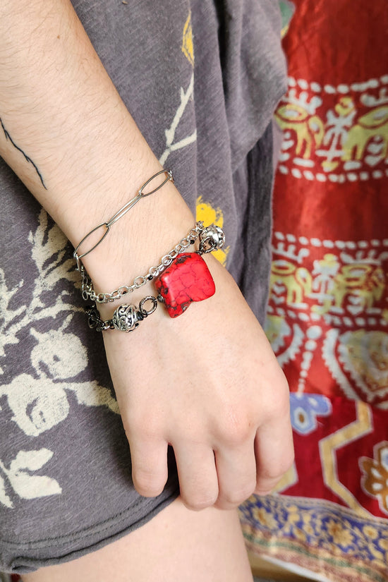 One of a Kind: Jasper Statement Bracelet