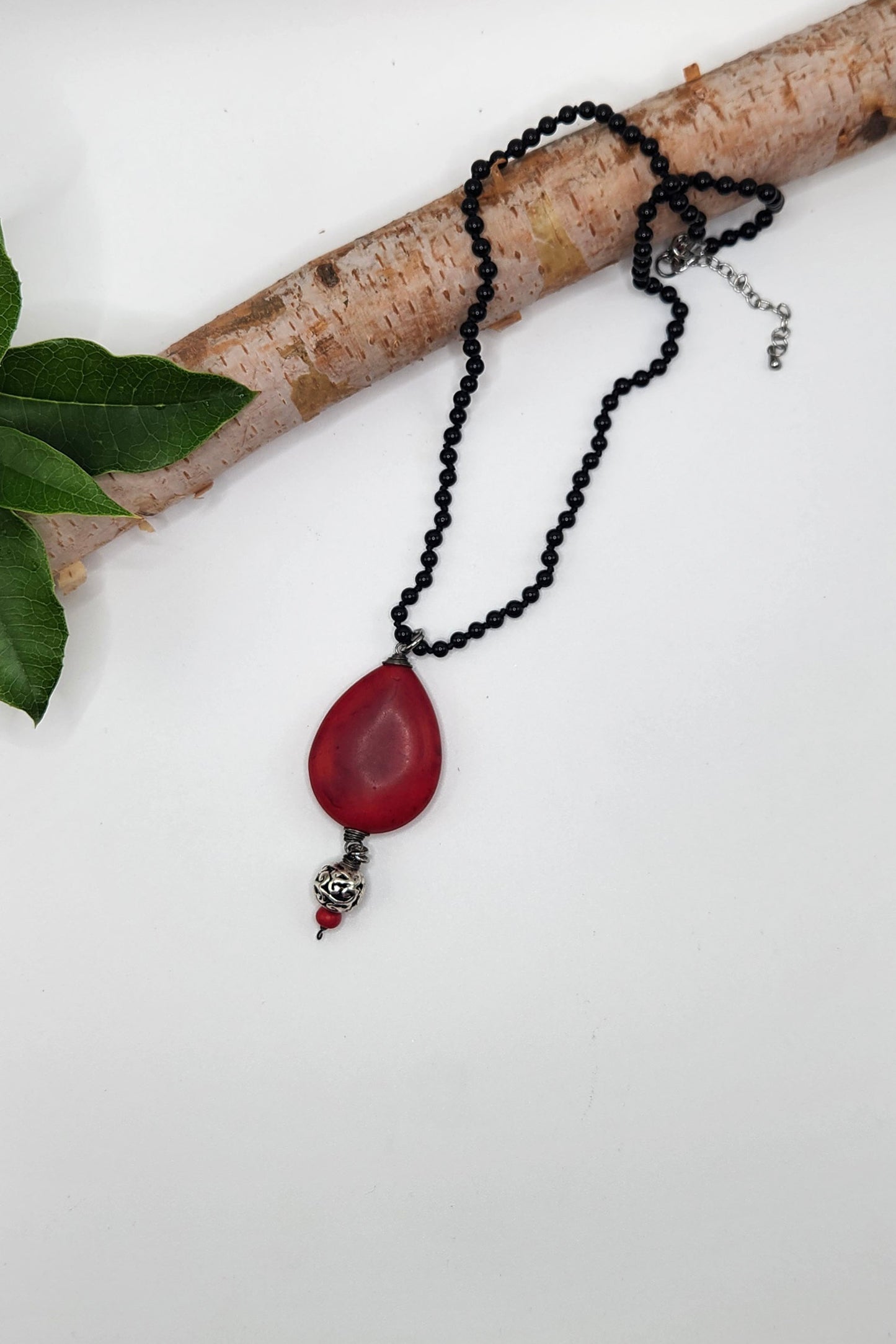 One of a Kind: Red Jasper Statement Necklace