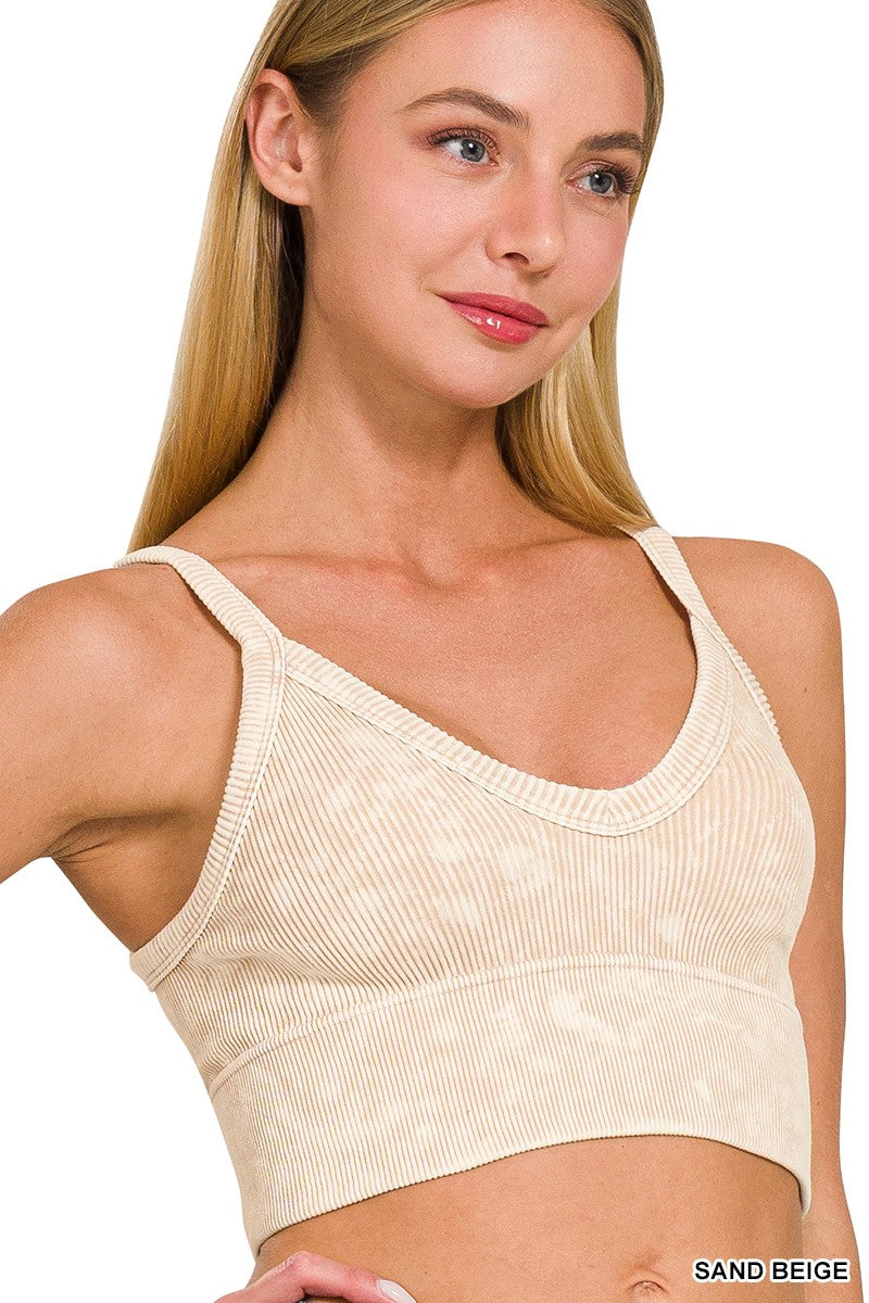 The Ilana Cami in Sand Beige