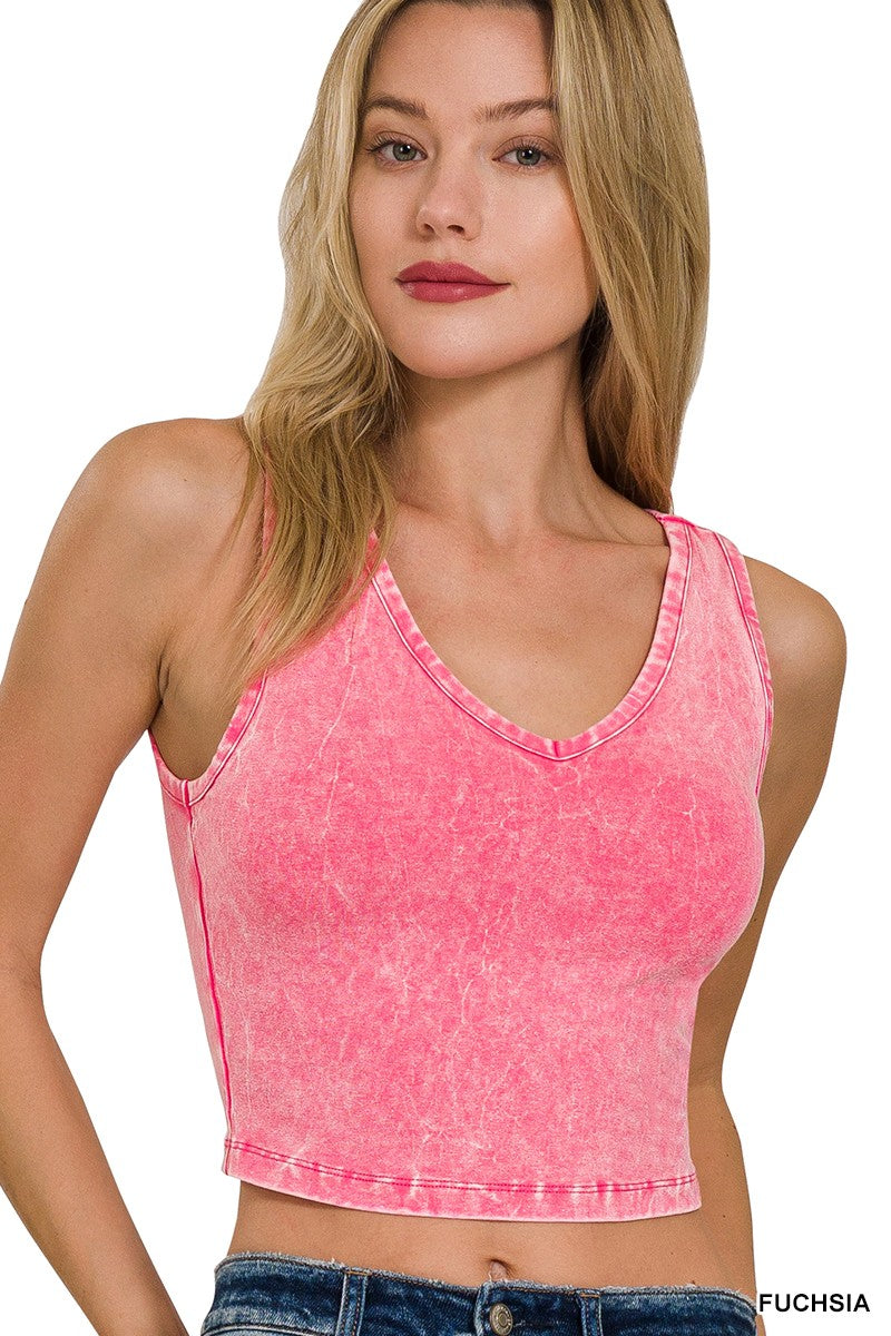 The Raquel Top in Fuchsia