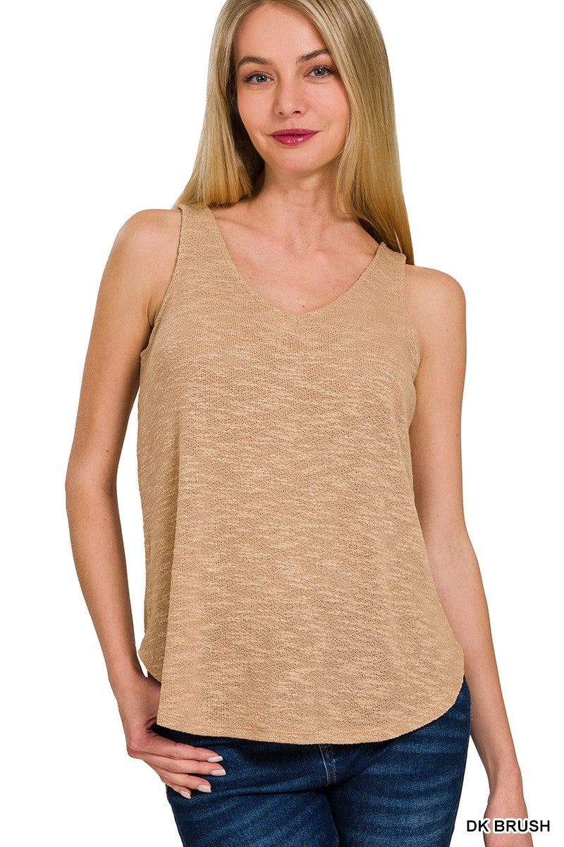 The Azalea Top in Dark Brush