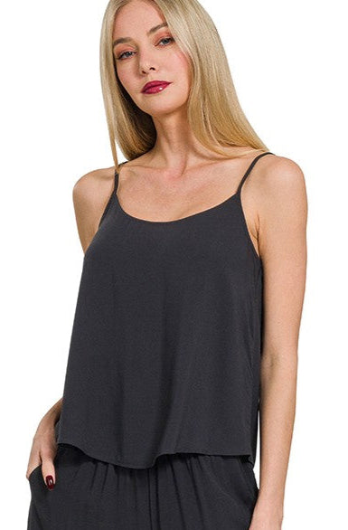 The Jasmine Cami in Black