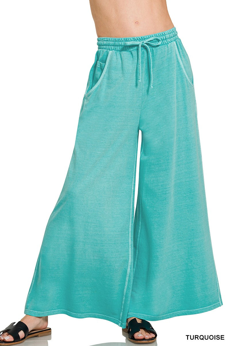 The Cosette Pants in Turquoise