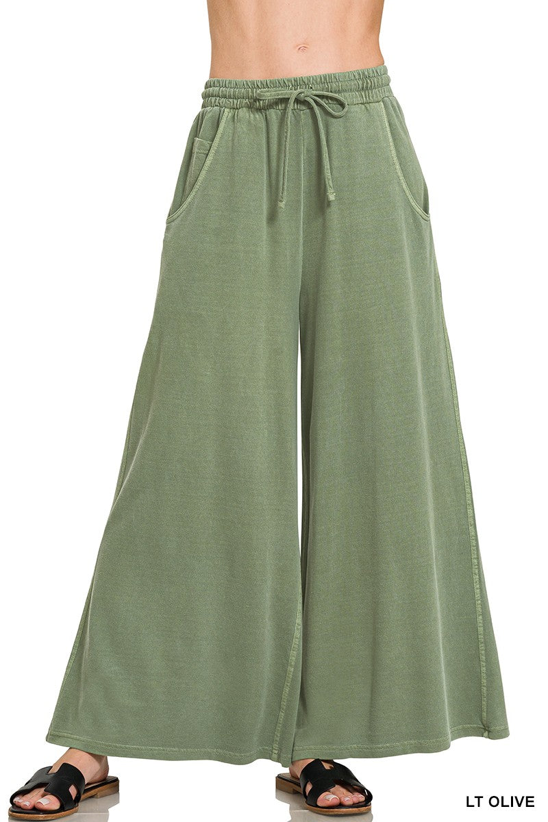 The Cosette Pants in Light Olive