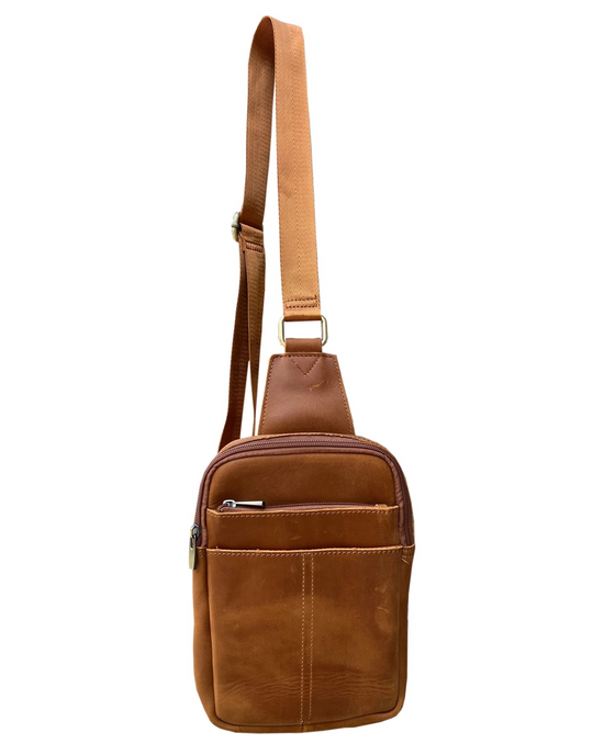 Crazy Horse Crossbody Travel Bag