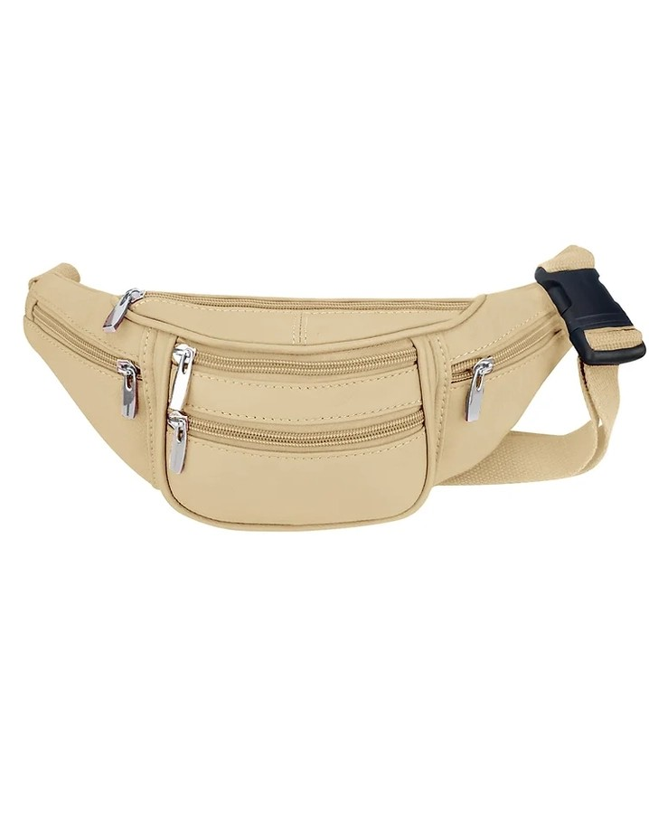 Maia Mini Fanny Pack in Cream