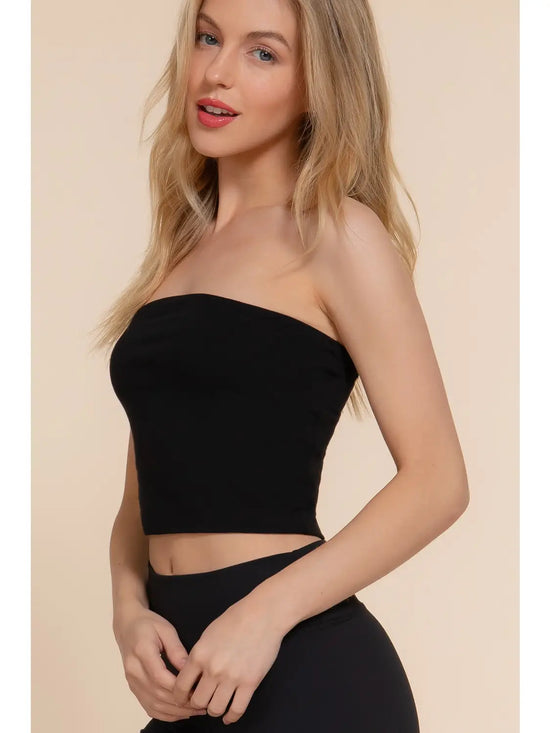 The Juno Tube Top in Black