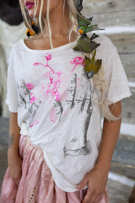 Magnolia Pearl Art Of Palm Tee in True