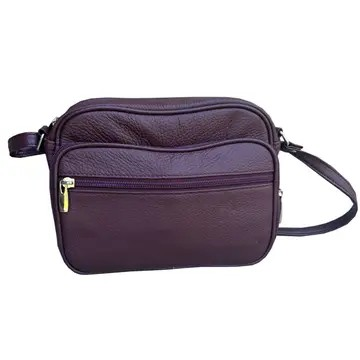 Addi Crossbody Pocket Bag in Wine