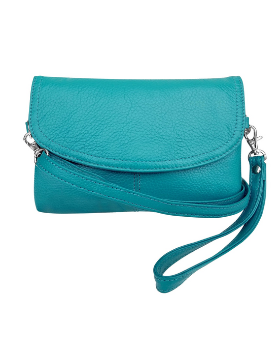 Sedona Leather Clutch Bag