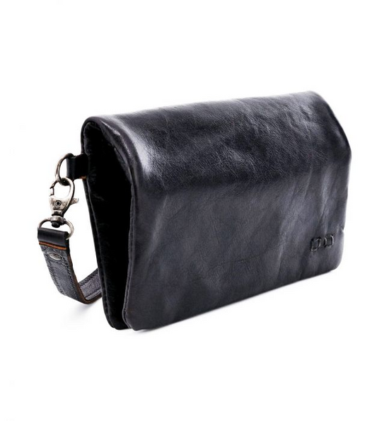 Bed Stu Cadence Hobo Wallet in Black Rustic - SpiritedBoutiques Boho Hippie Boutique Style Wallet, Bed Stu