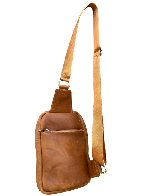 Crazy Horse Crossbody Travel Bag