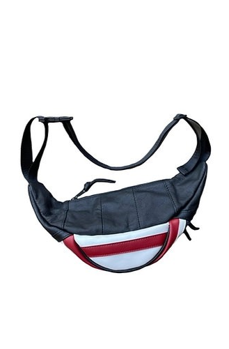 American Flag Cowhide Fanny Pack