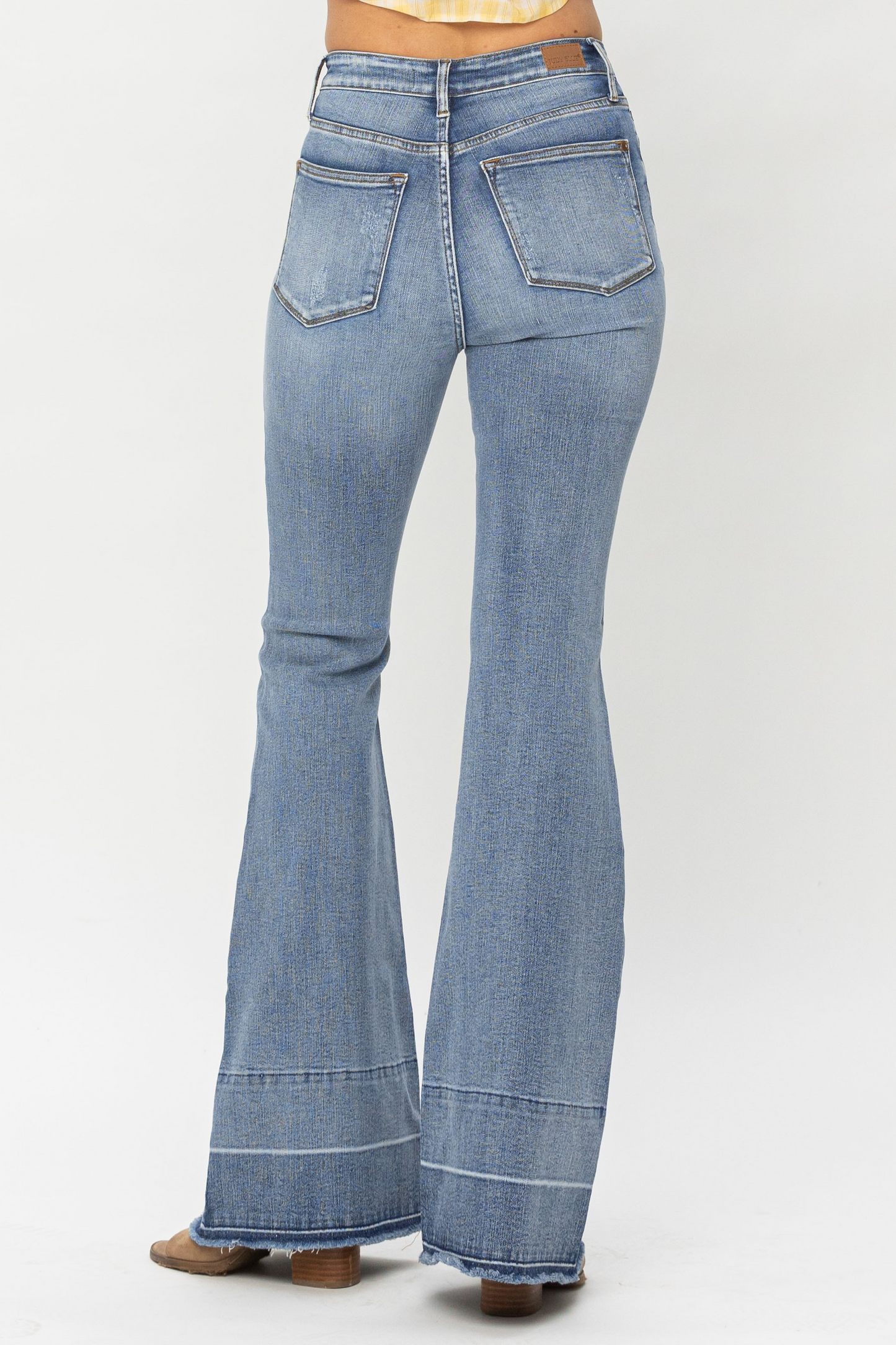 Tina  Flare Jeans in Medium Wash