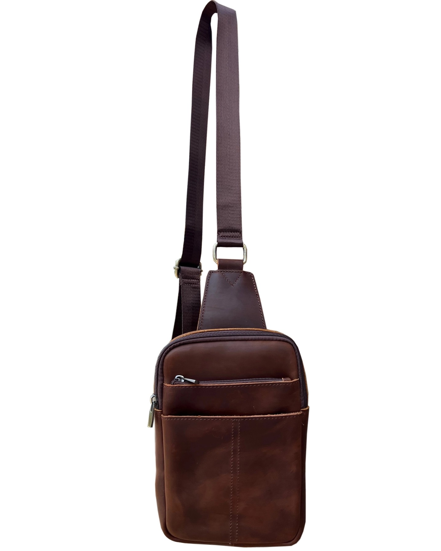 Crazy Horse Crossbody Travel Bag