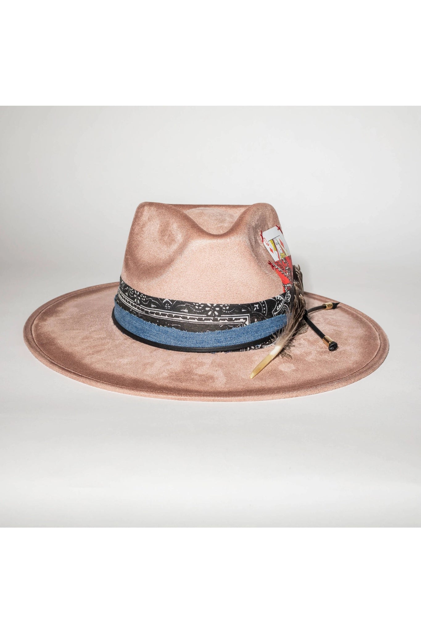 Danielle Cowgirl Hat in Light Pink