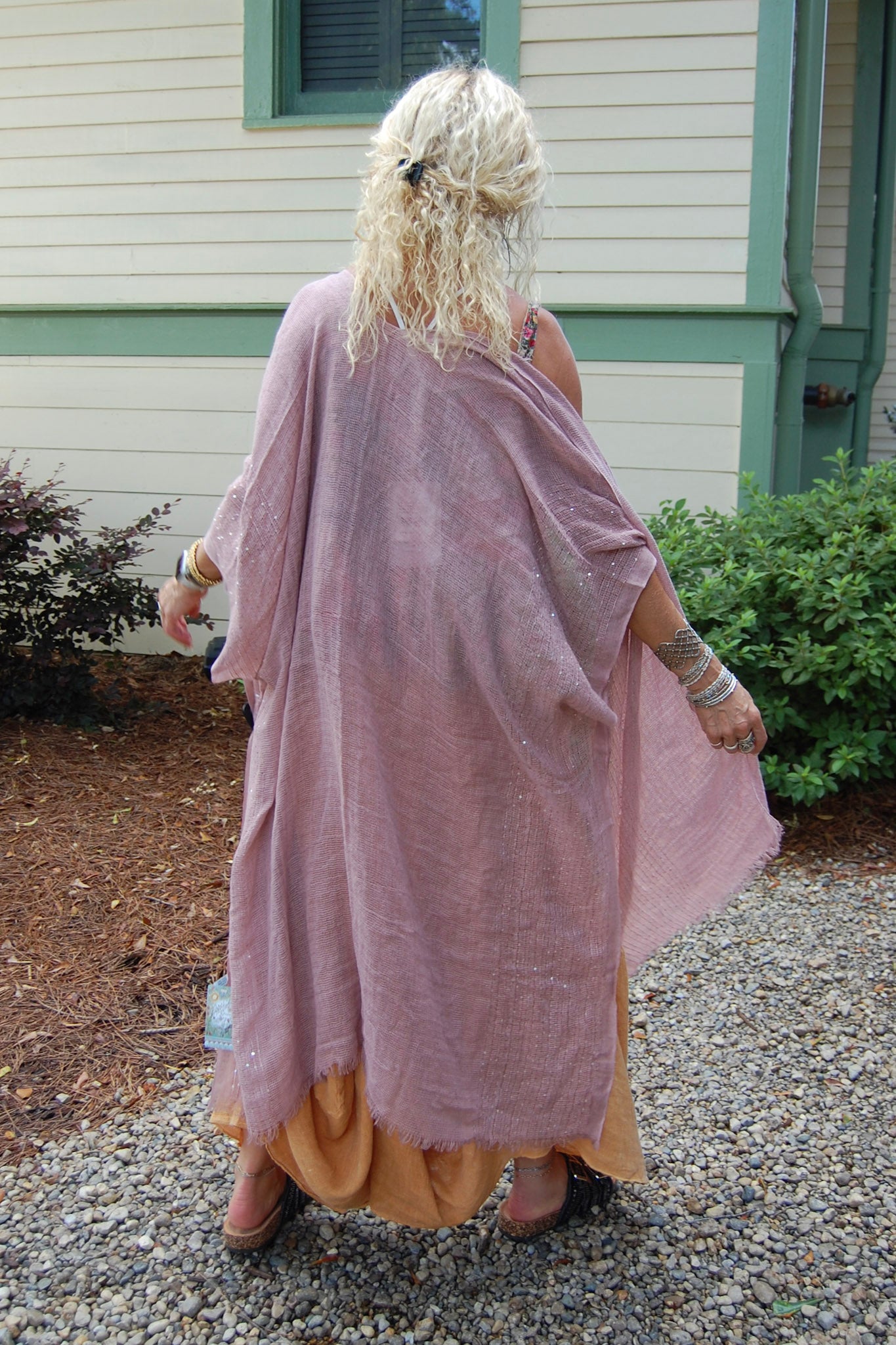 Dancing Queen Kimono in Rose