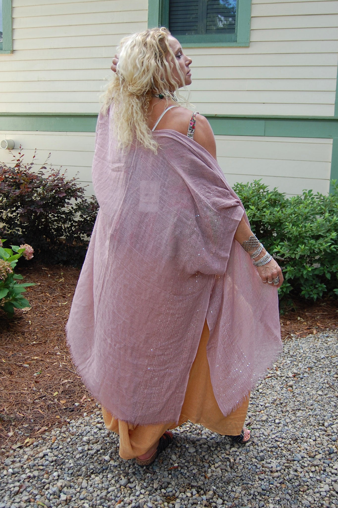 Dancing Queen Kimono in Rose