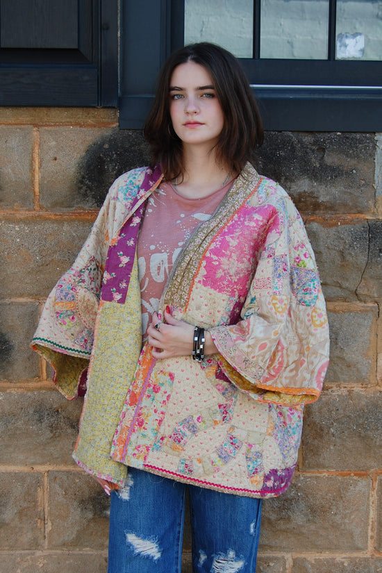 Magnolia Pearl Quiltwork Ainika Kimono in Tropical