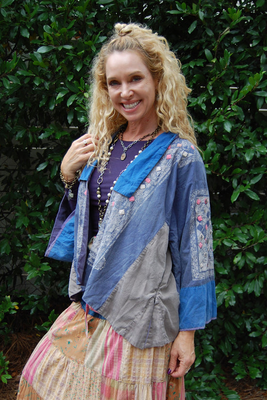 Magnolia Pearl Flora Mae Kimono in Sanctuary