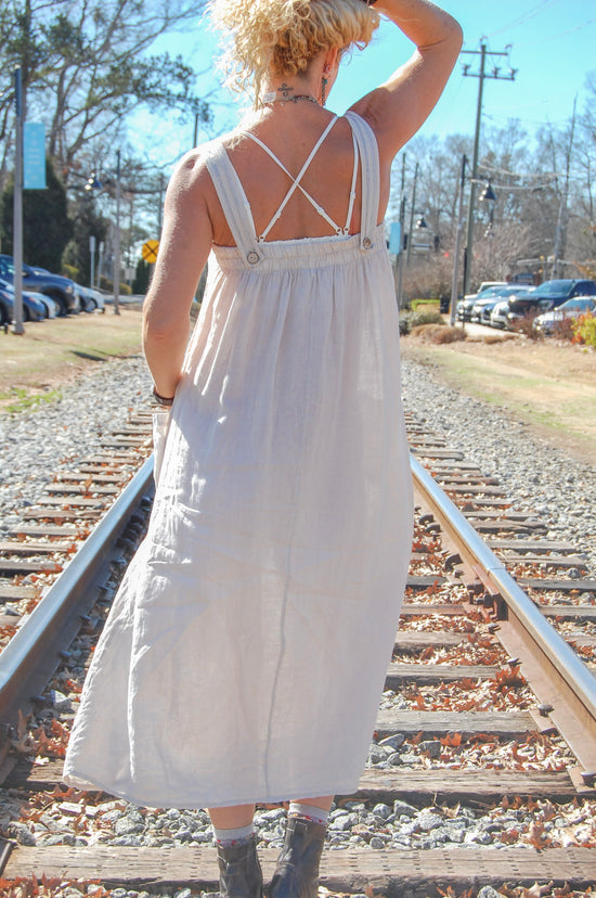 Load image into Gallery viewer, The Jennifer Jumpsuit in Beige
