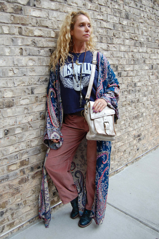 Bohemian Dream Duster in Blue