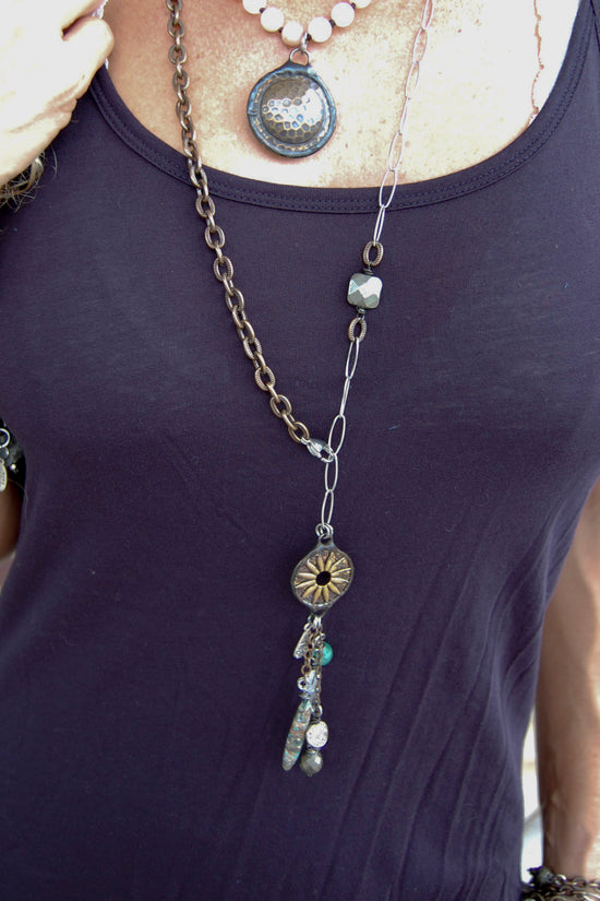 Spirit Lala Vintage Coin: The Medallion Lariat Drop Necklace