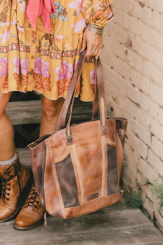 The Amelie Bag in Tan Teak Mason - SpiritedBoutiques Boho Hippie Boutique Style Bag, Bed Stu