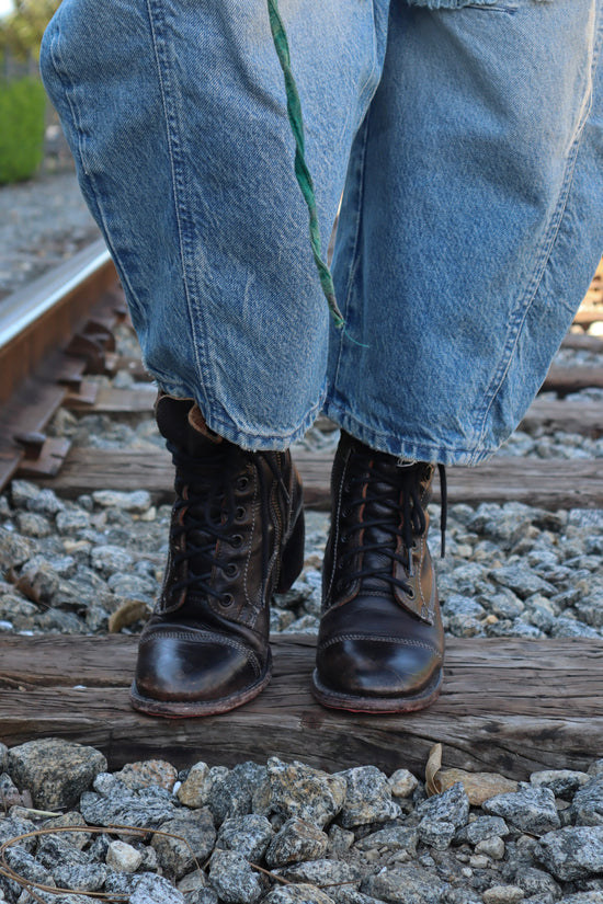 Bed Stu Judgement Boot in Black Rustic