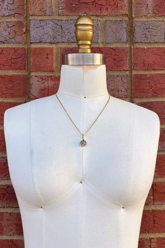 Wide Tear Drop Gem Charm
